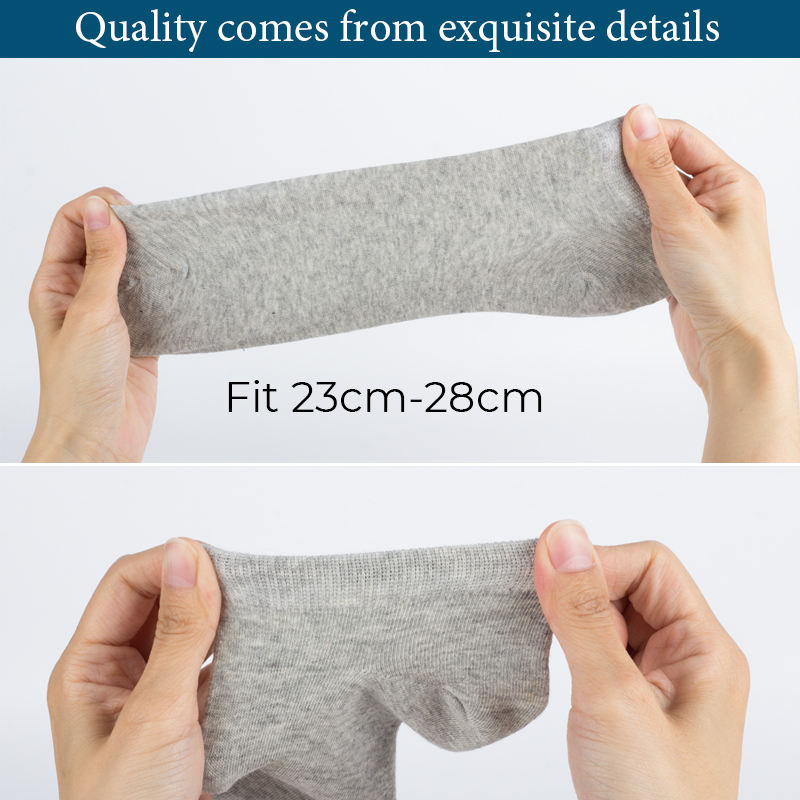 Men's Cotton Summer Thin Breathable Socks 5 Pairs Set Men's Cotton Summer Thin Breathable Socks 5 Pairs Set
