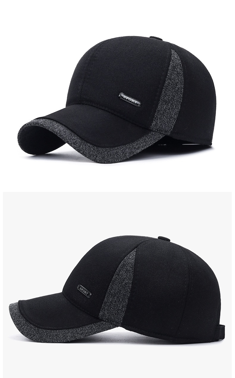Men's Wool Baseball Cap Men's Wool Baseball Cap