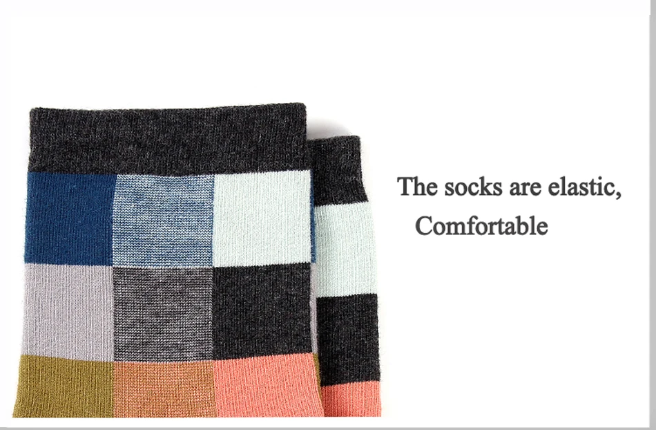 Men's Cotton Compression Socks 5 Pairs Set