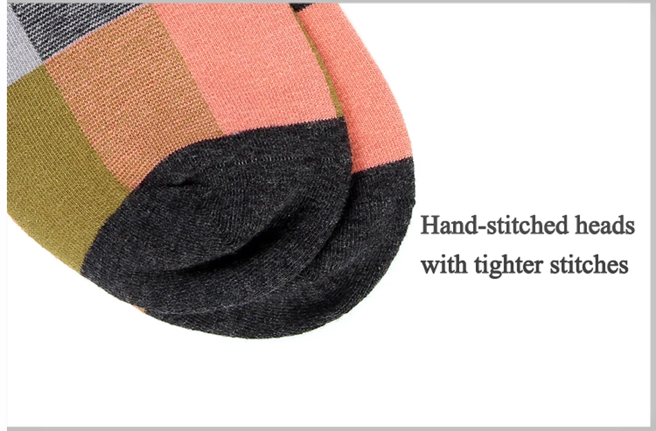 Men's Cotton Compression Socks 5 Pairs Set