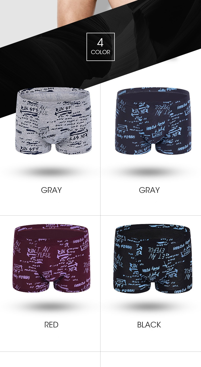 Men's Boxers 4 pcs Set